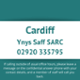 Cardiff Ynys Saff 029 20 335795