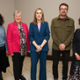 Left to right: Professor Ann John, Claire Cotter, Sarah Murphy MS, Neil Ingham, Ciara Rogers.