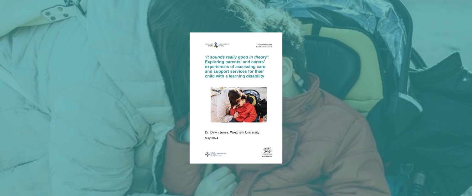 The front cover of the report shows a mother with her child, who is sat in a buggy.